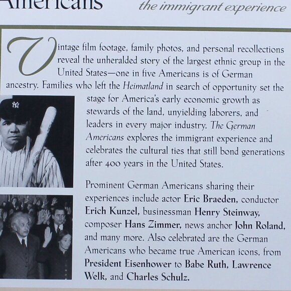 The German Americans As Seen On Public Television - DVD Video - Picture 4 of 8